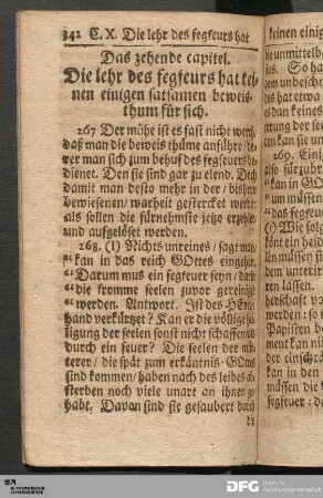 Das zehende capitel.