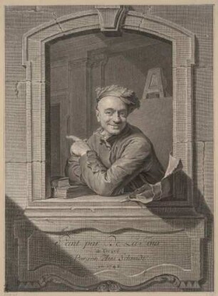 Bildnis La Tour, Maurice Quentin de, Maler (1704-1788)