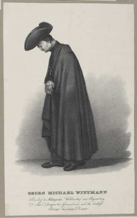 Bildnis des Georg Michael Wittmann