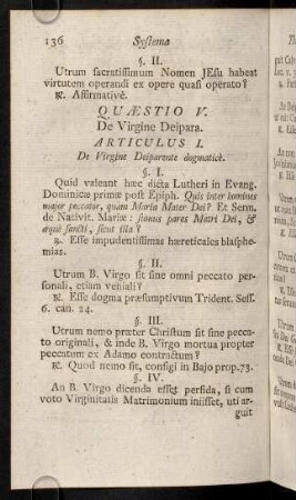 136-141, Quaestio V