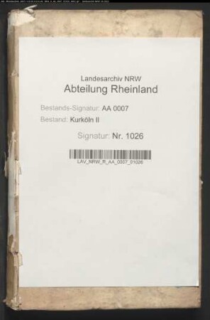 Verhandlungen des Landtags 1770 Februar-April zu Bonn (mit Verzeichnis der Einberufenen); Protokollauszug des 1770 Mai in Recklinghausen gehaltenen vestischen Landtags