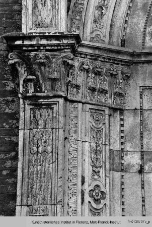 Santa Maria degli Angeli, Santa Maria degli Angeli in Valli, Santa Maria degli Angeli: Fassade, Siena
