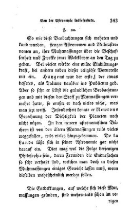 § 20. Fleis der Astronomen, in Beobachtungen der Planeten allein und Einflus der sich erweiternden Dioptrik auf diesen