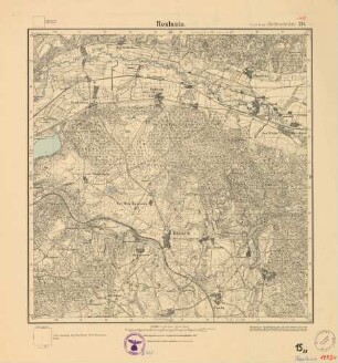 1473 (alte Nr.: 271) Roslasin, Meßtischblatt (4cm - Karte)