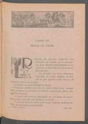 Capítulo LIX - Dudas de padre