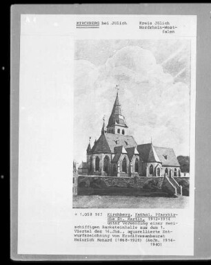 Kirchberg, katholische Pfarrkirche Sankt Martin