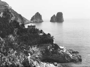 Isola di Capri. Die Faraglioni
