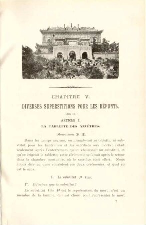 Chapitre V. Diverses superstitions pour les défunts