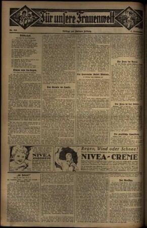 Zweite Ausgabe vom Freitag, den 07. November 1930.