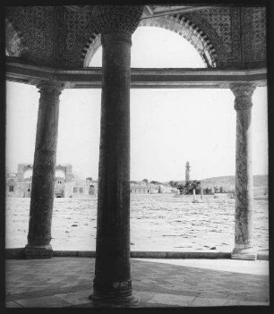 vom Kettendom nach N. [Jerusalem]