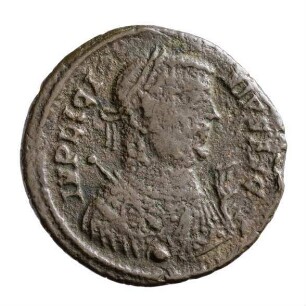 Münze, Follis (Follaro), 318 - 320 n. Chr.