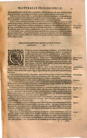 Quaestiones peripateticae de rebus naturalibus ad mentem Aristotelis examinatae