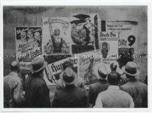 Wahlplakate zur Reichstagswahl 1930
