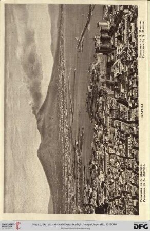 Napoli – Panorama da S. Martino. – Panorama da S. Martino. – Panorama da S. Martino. – Panorama da S. Martino.