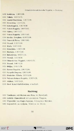 Nachtrag (Nr. 1259-1262)