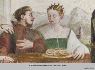 Wanddekoration : Das Festmahl