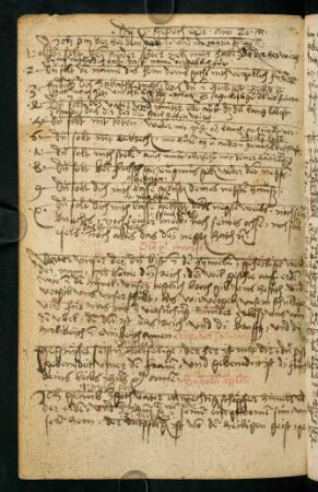 Handschriftliches