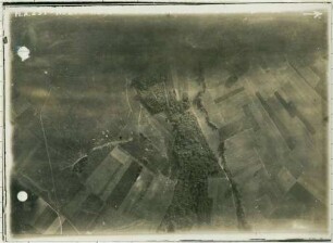 Foto des Geländes südlich von Bouresches (Luftbild)