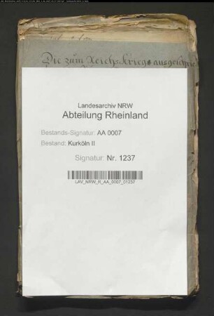 Zum Reichskrieg ausgeschriebene Römermonate