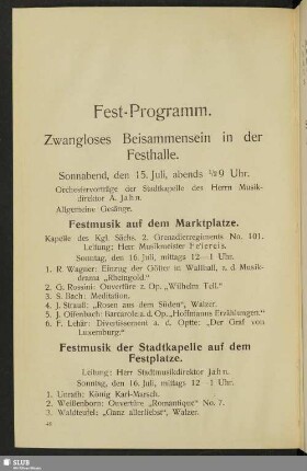 Fest-Programm