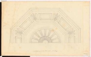 Schloss Posen, Posen Umbau: Ehrenhalle 1:20
