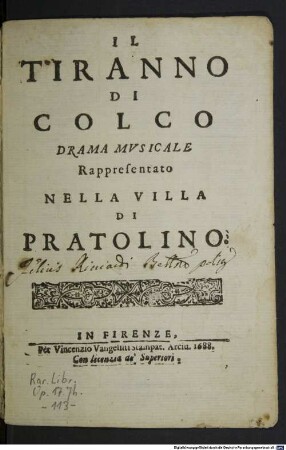 Il tiranno di Colco