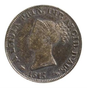 Münze, 5 Soldi, 1815