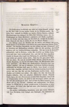 Neuntes Capitel.