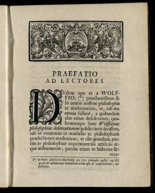 Praefatio Ad Lectores