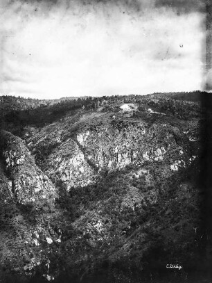 Gebirgslandschaft : Ansicht einer Gebirgslandschaft.