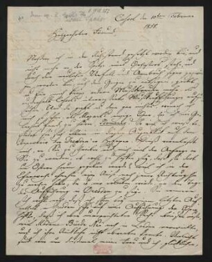 Brief an Carl Gottlieb Reißiger : 10.02.1858