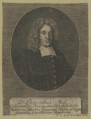 Bildnis des Conradus Mel