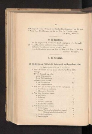 14. Die Ohrenklinik.
