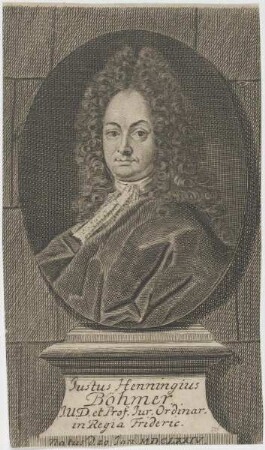 Bildnis des Justus Henningius Böhmer