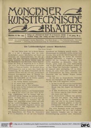 4: Die Lichtbeständigkeit unserer Malerfarben