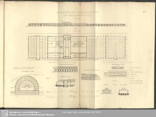 Hochbauten der Bahnhofsanlagen : Station Marburg ... Station Steinamanger ...