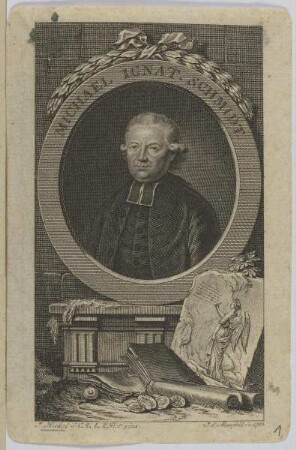 Bildnis des Michael Ignat. Schmidt