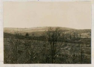 Foto der eigenen und der gegnerischen Stellungen bei Muncelu nordwestlich von Focsani (linker Teil)