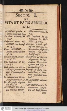 Io. Christoph. Coleri Historia Gothofredi Arnoldi