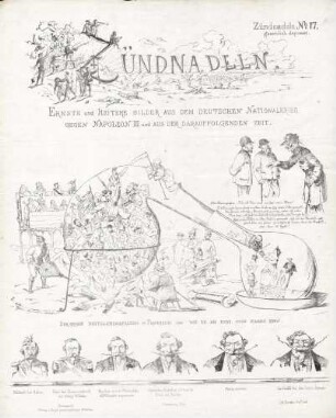 Zündnadeln: ernste und heitere Bilder aus dem deutschen Nationalkrieg gegen Napoleon III und aus der darauf folgenden Zeit