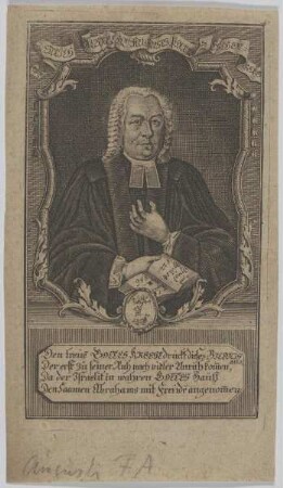Bildnis des Friedrich Albrecht Augusti