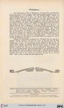 Literarische Ratgeber des Kunstwarts für 1902, [12]: Schlußwort