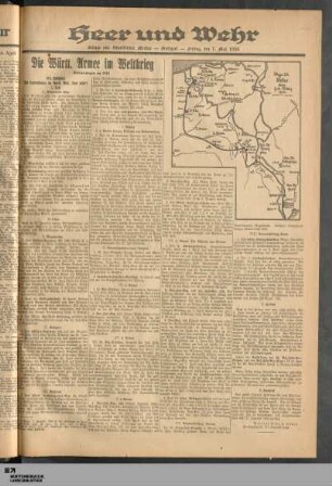 Die Operationen im April, Mai, Juni 1916