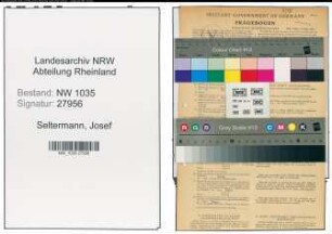 Entnazifizierung Josef Seltermann , geb. 19.01.1895 (Kaufmaennischer Angestellter)