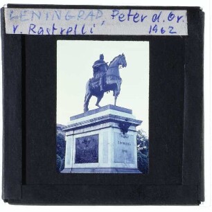 St. Petersburg, Denkmal für Peter I.