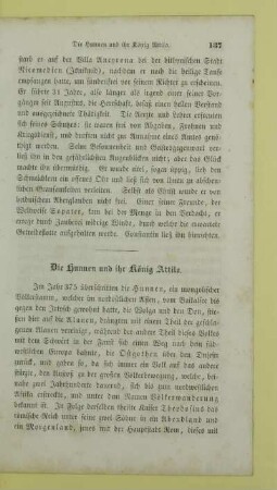 Die Hunnen und ihr König Attila