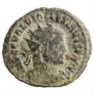 Münze, Follis, 295 - 299 n. Chr.