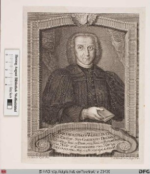 Bildnis Bartholomäus II Wegelin