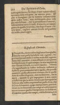 Risposta di Clorinda.