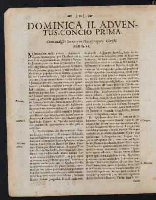 Dominica II. Adventus